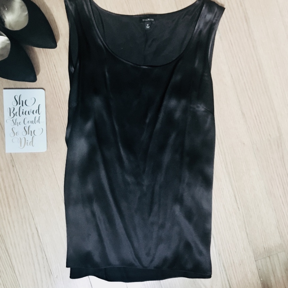 Talbots silk top
